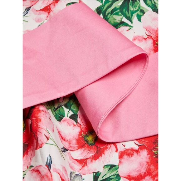 Alice + Olivia Florence Halter Dress US 2 $1195 - Picture 5 of 12